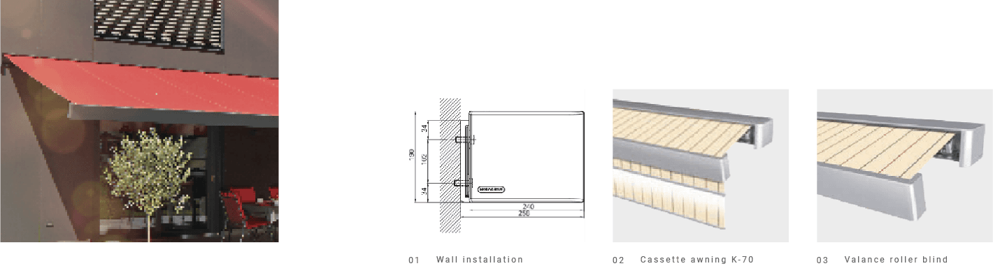 Cassette Awning Type K-70